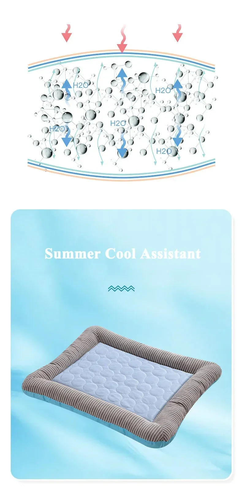 Solunist⢠Cooling Mat for Dogs & Cats | Vet-Approved